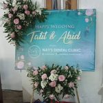 Bunga Papan Pernikahan PNK-P001