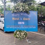 Bunga Papan Pernikahan PNK-P003